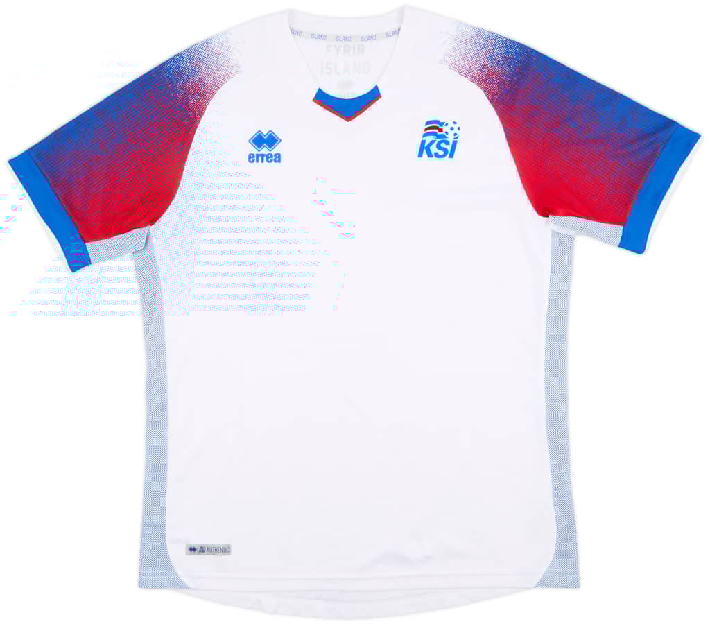 2018-19 Iceland Away Shirt - 7/10 - (XXL)