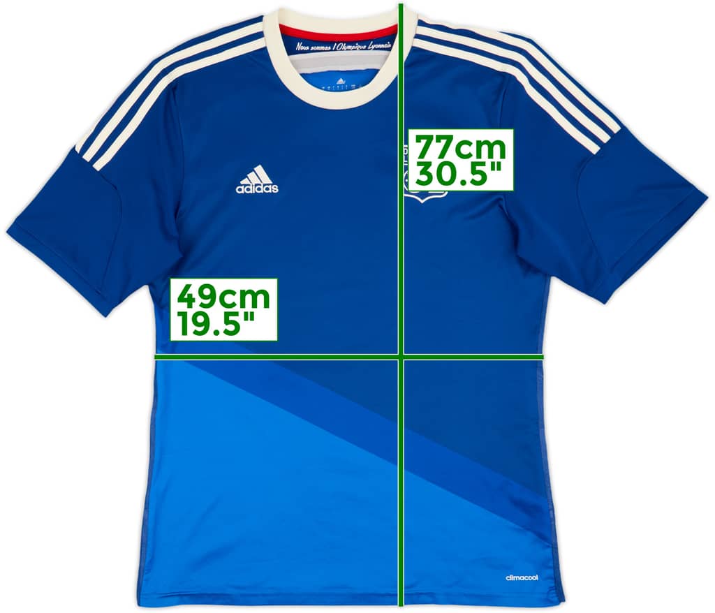 2014-15 Olympique Lyonnais Away Shirt - 7/10 - (L)