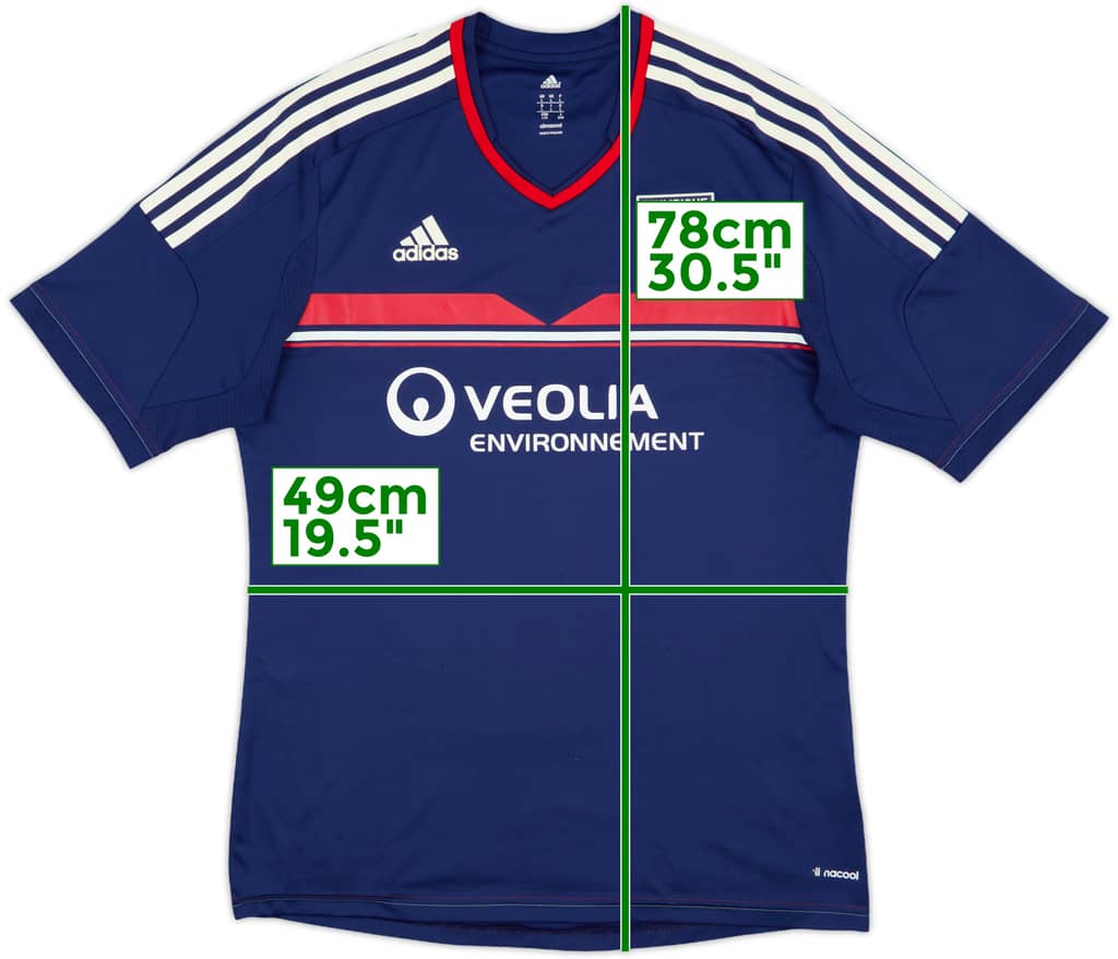 2013-14 Lyon Third Shirt - 8/10 - (L)