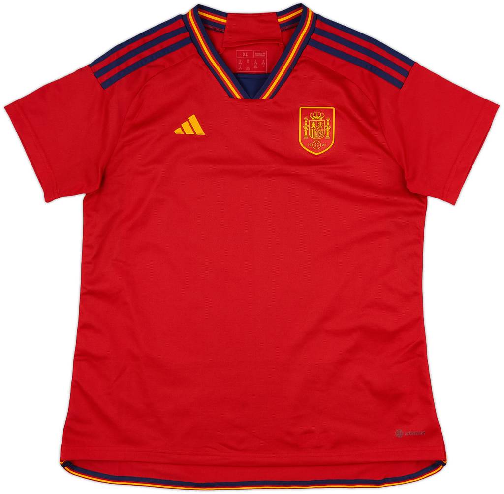 2022-23 Spain Home Shirt - 10/10 - (Women's XL)