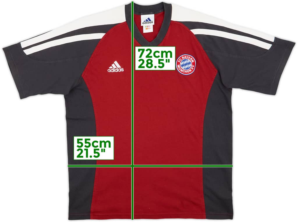 2002-03 Bayern Munich adidas Training Shirt - 7/10 - (L)