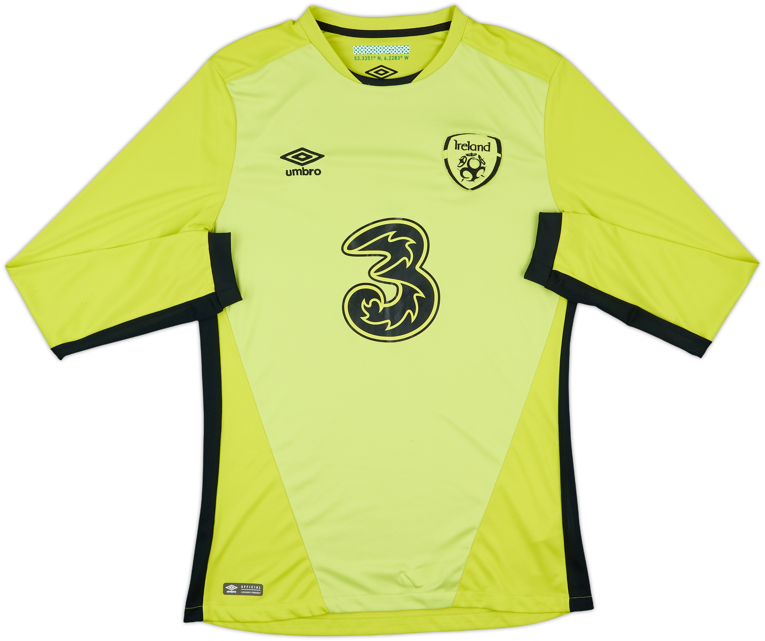 2016-17 Ireland GK Shirt - 9/10 - (M)