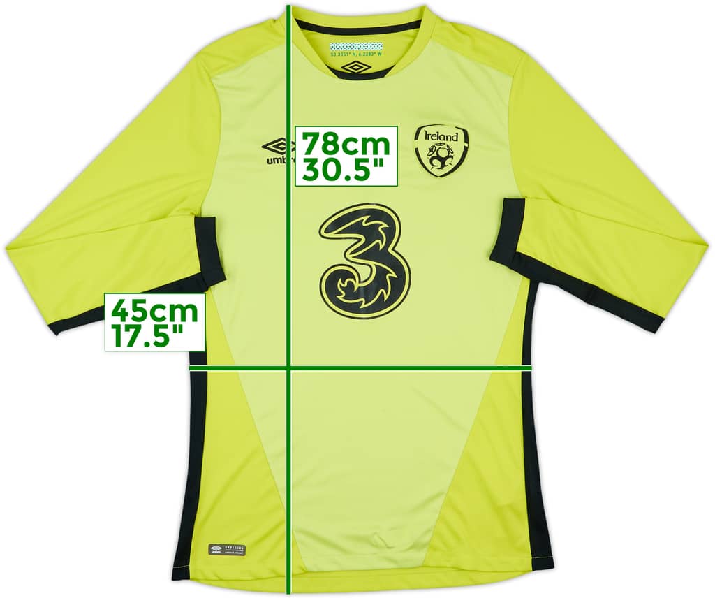 2016-17 Ireland GK Shirt - 9/10 - (M)