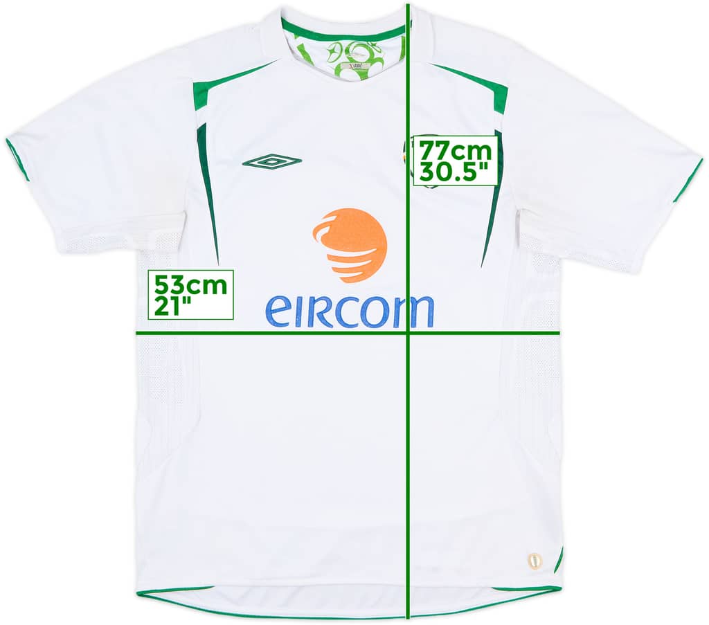 2005-07 Ireland Away Shirt - 8/10 - (L)