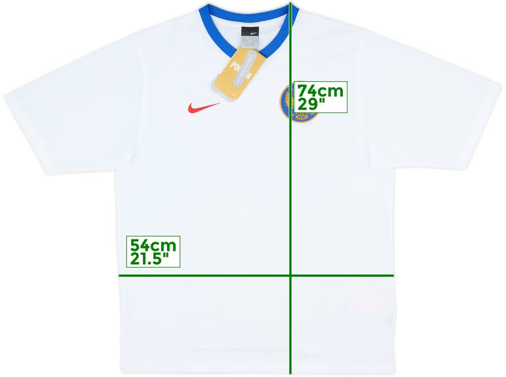 2006 Russia Basic Away Shirt (L)