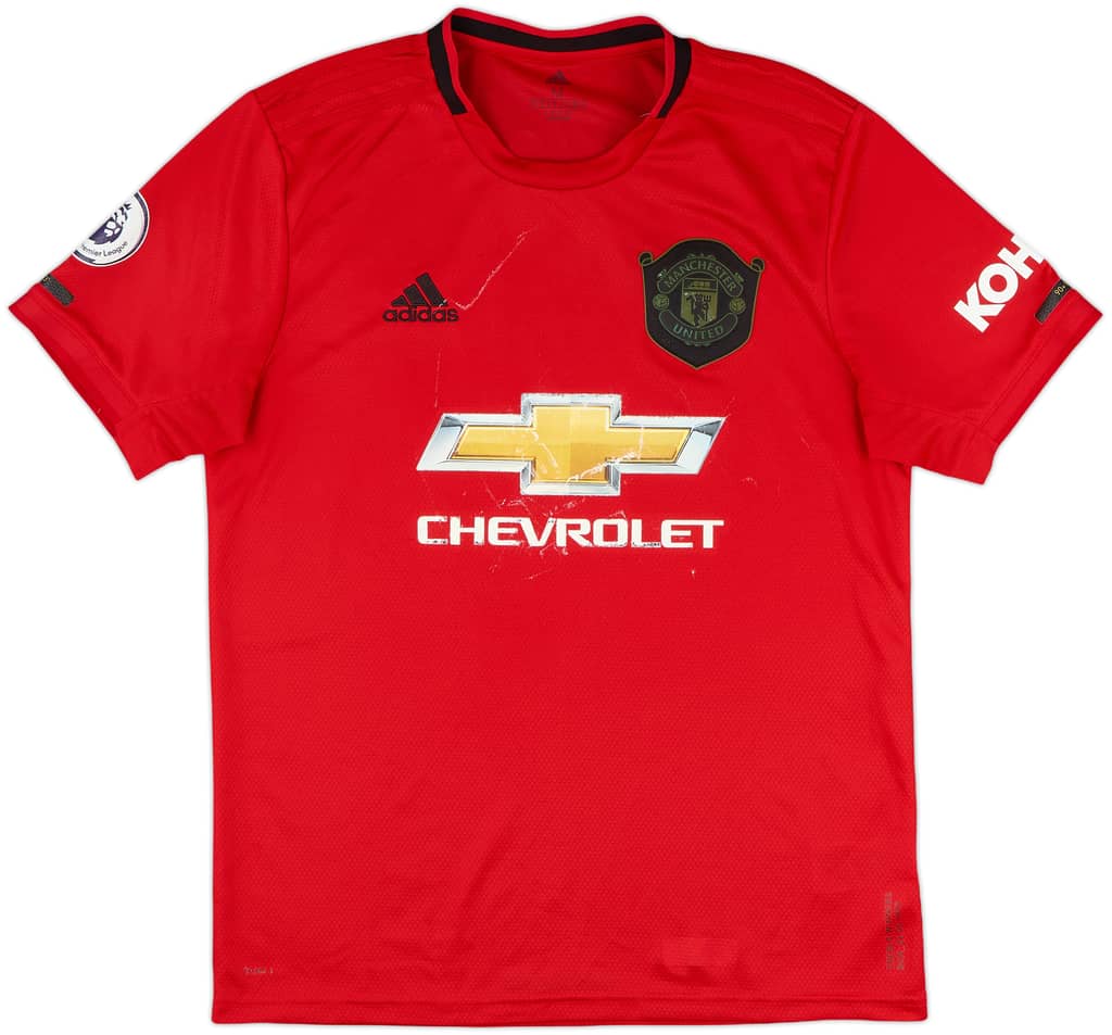 2019-20 Manchester United Home Shirt - 4/10 - (M)