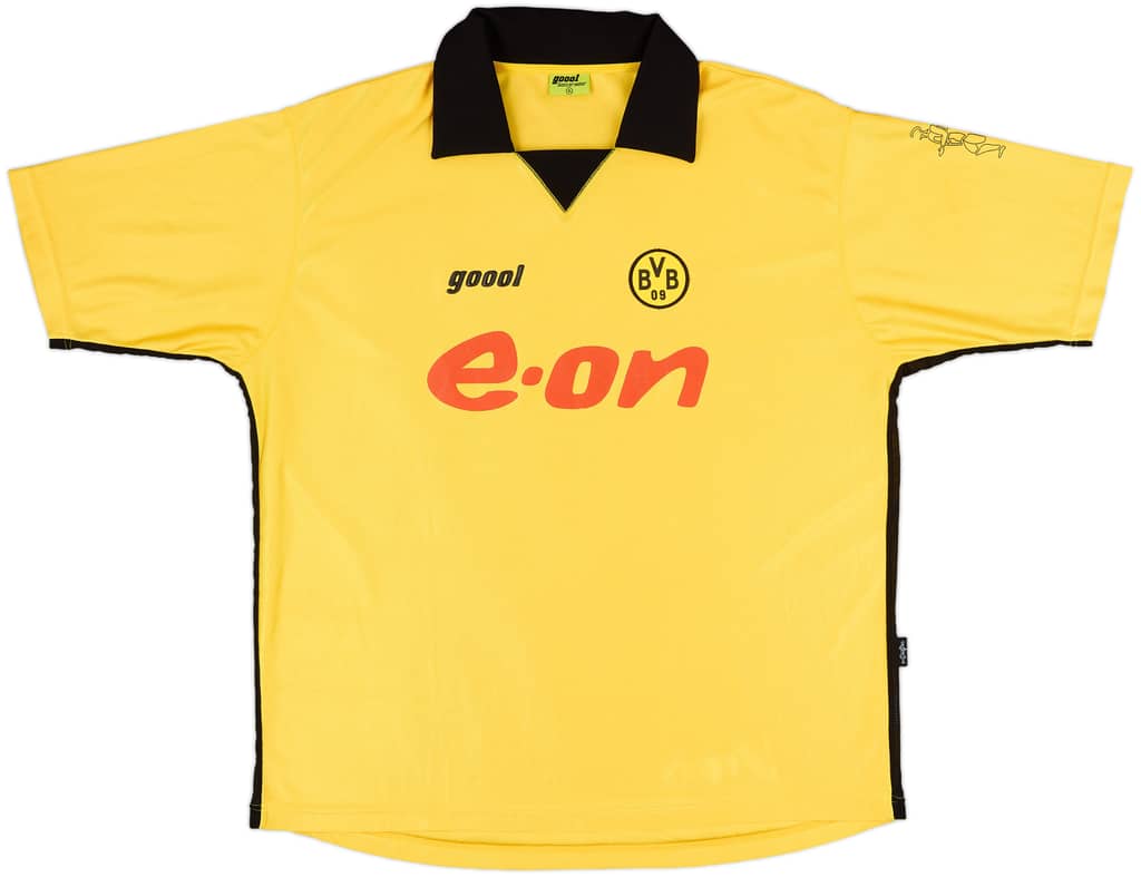 2003-04 Borussia Dortmund Euro Home Shirt - 9/10 - (XL)
