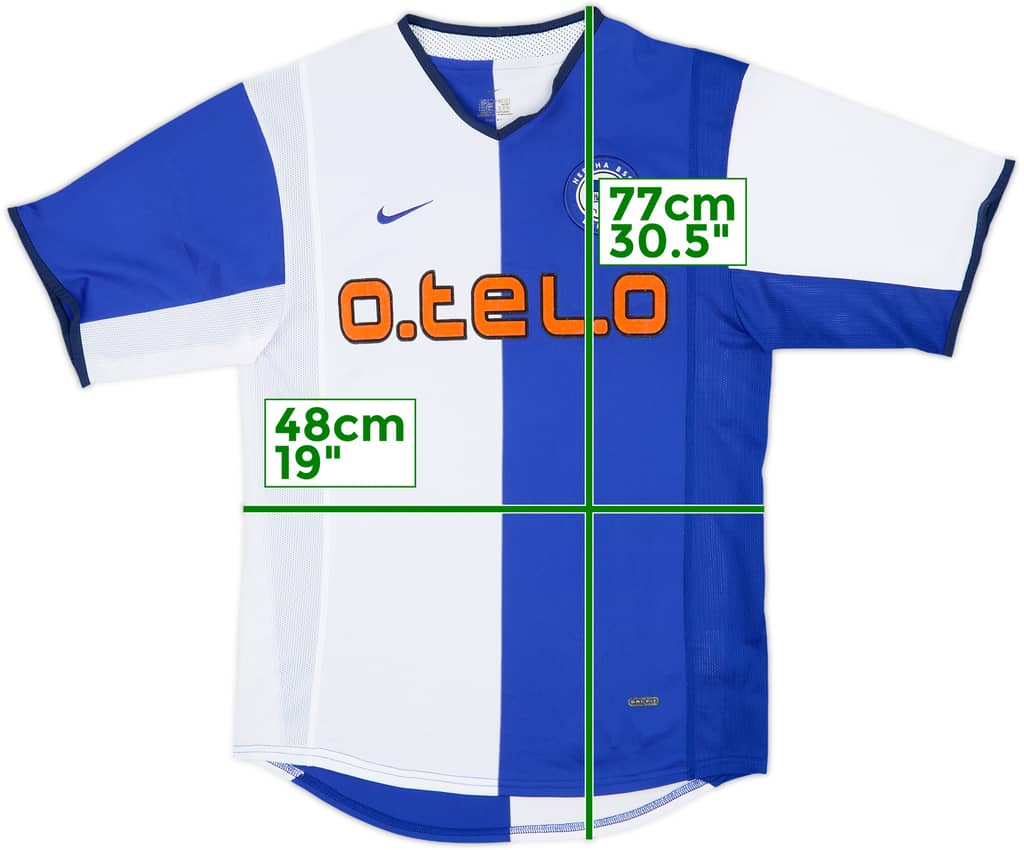 2001-02 Hertha Berlin Home Shirt - 8/10 - (S)