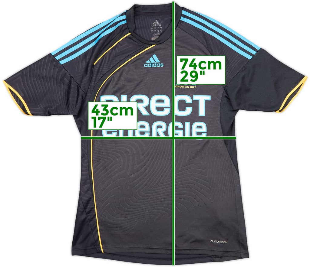 2009-10 Olympique Marseille Third Shirt - 9/10 - (S)