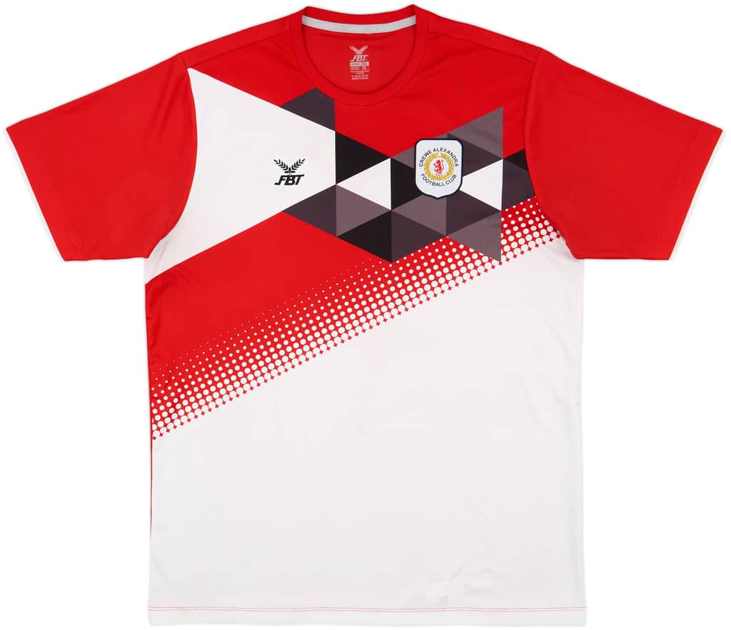 2021-22 Crewe Alexandra FBT Training Shirt - 8/10 - (3XL)