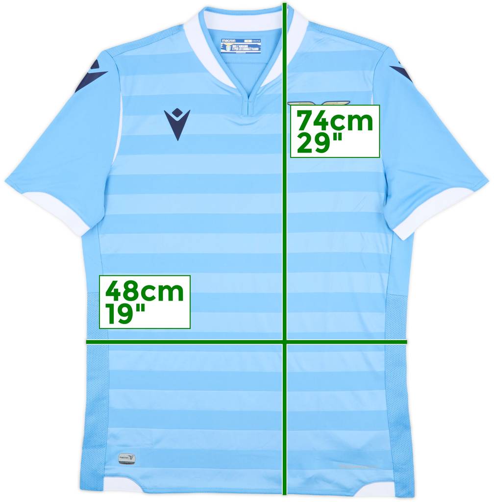 2019-20 Lazio Home Shirt - 9/10 - (M)