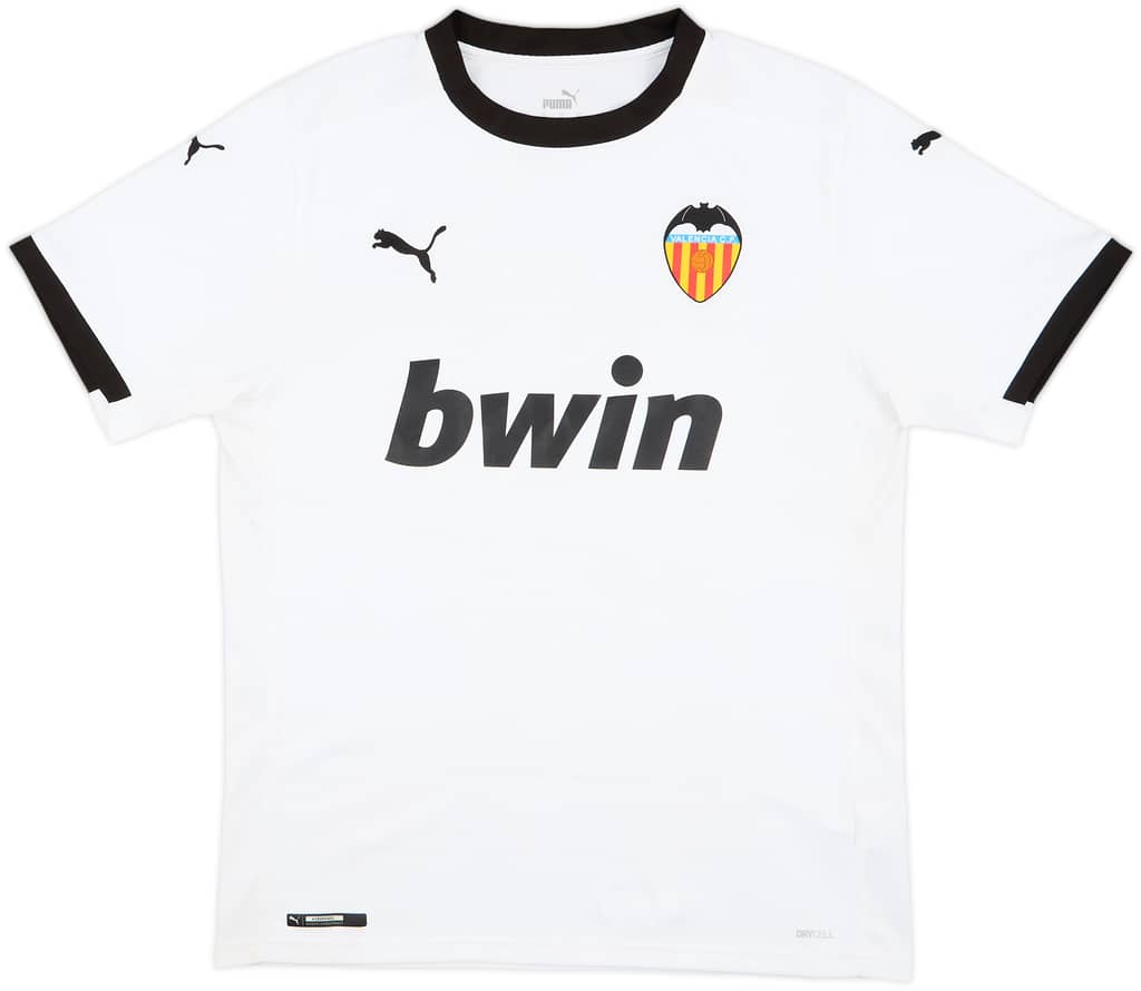 2020-21 Valencia Home Shirt - 7/10 - (M)