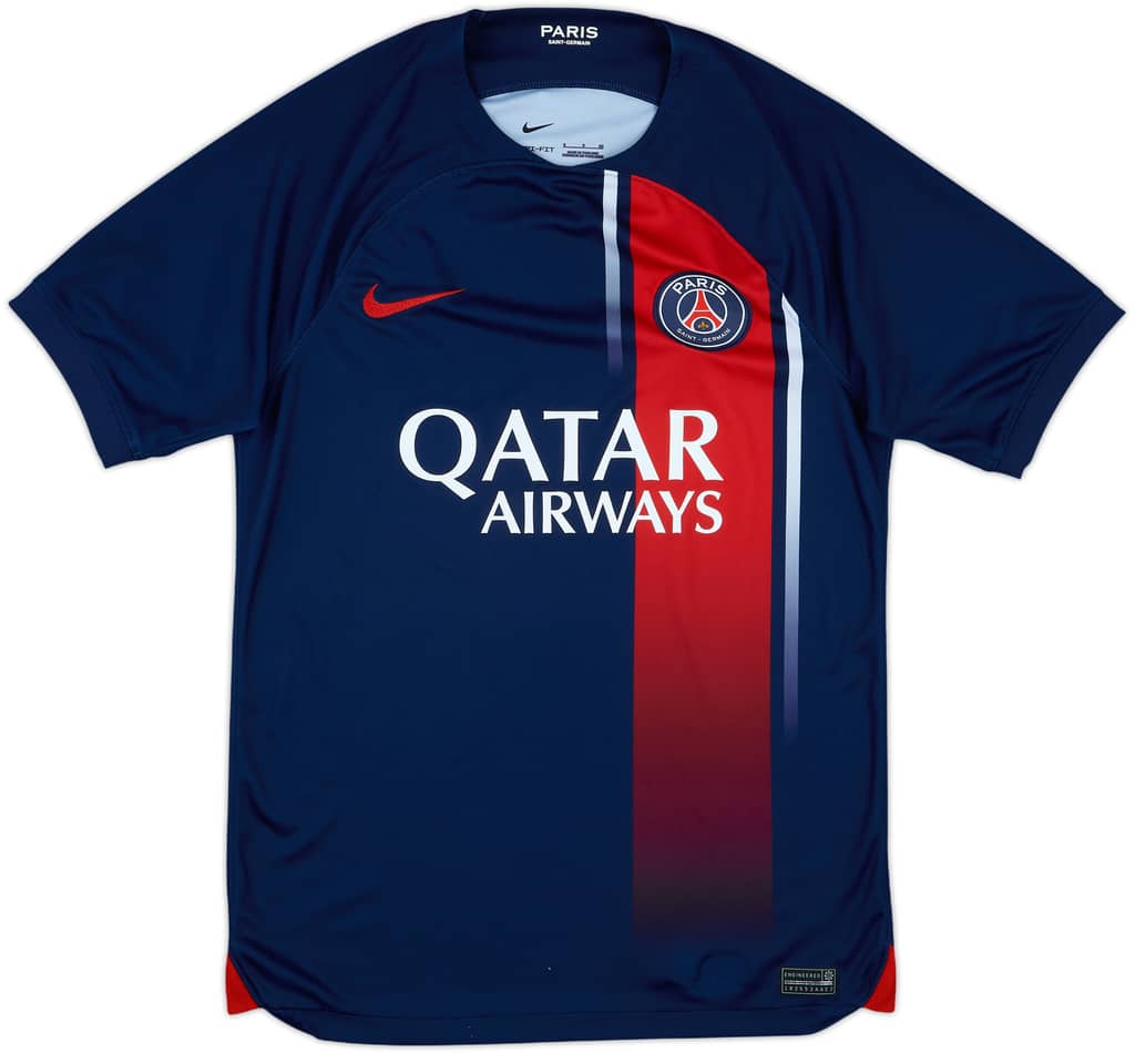 2023-24 Paris Saint-Germain Home Shirt - 9/10 - (S)