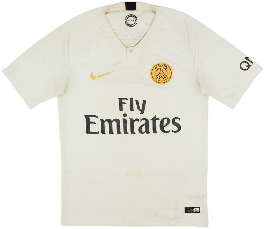 2018-19 Paris Saint-Germain Away Shirt - 4/10 - (S)