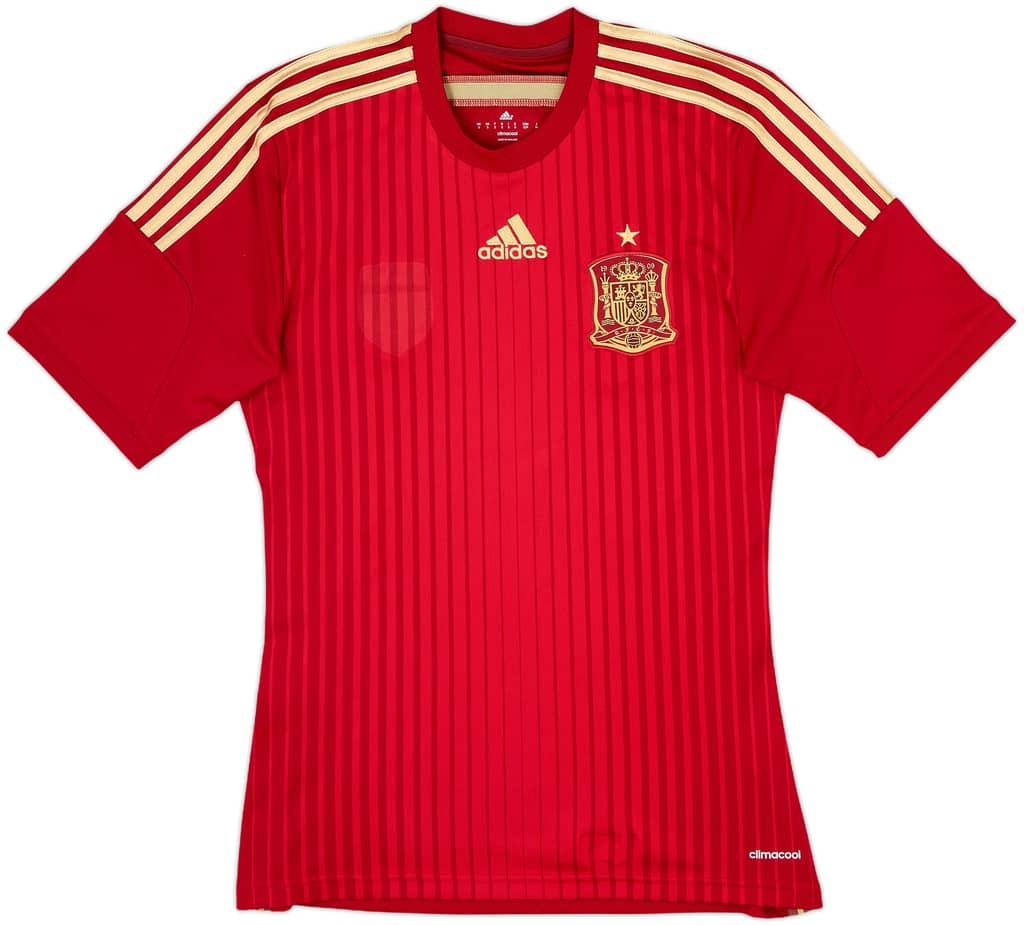 2013-15 Spain Home Shirt - 5/10 - (S)