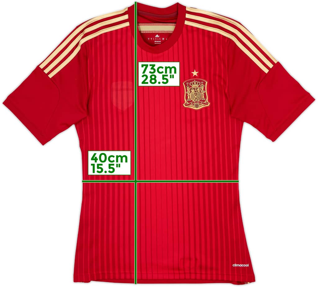 2013-15 Spain Home Shirt - 5/10 - (S)