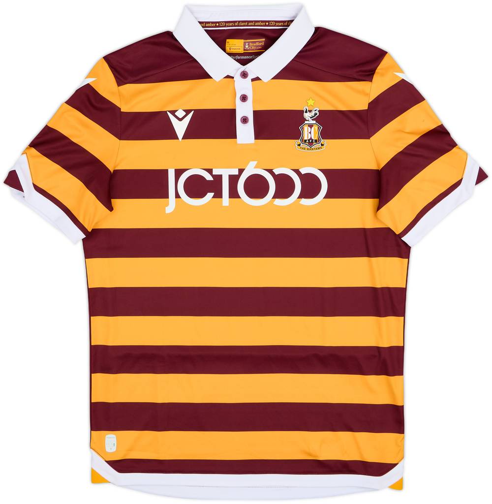 2023-24 Bradford City Home Shirt - 10/10 - (M)