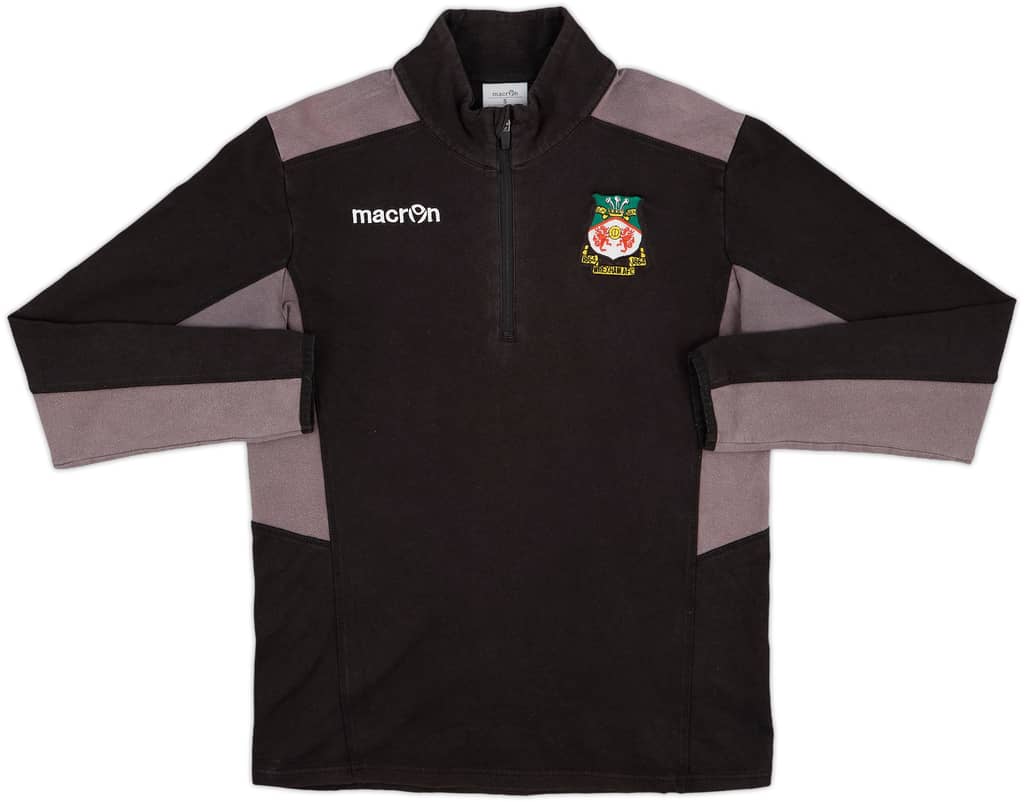 2016-17 Wrexham Macron 1/4 Zip Track Top - 6/10 - (S)