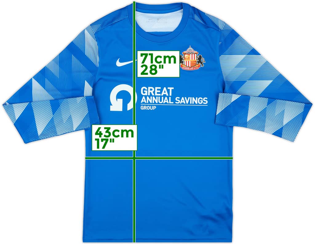 2021-22 Sunderland GK Shirt - 9/10 - (S)