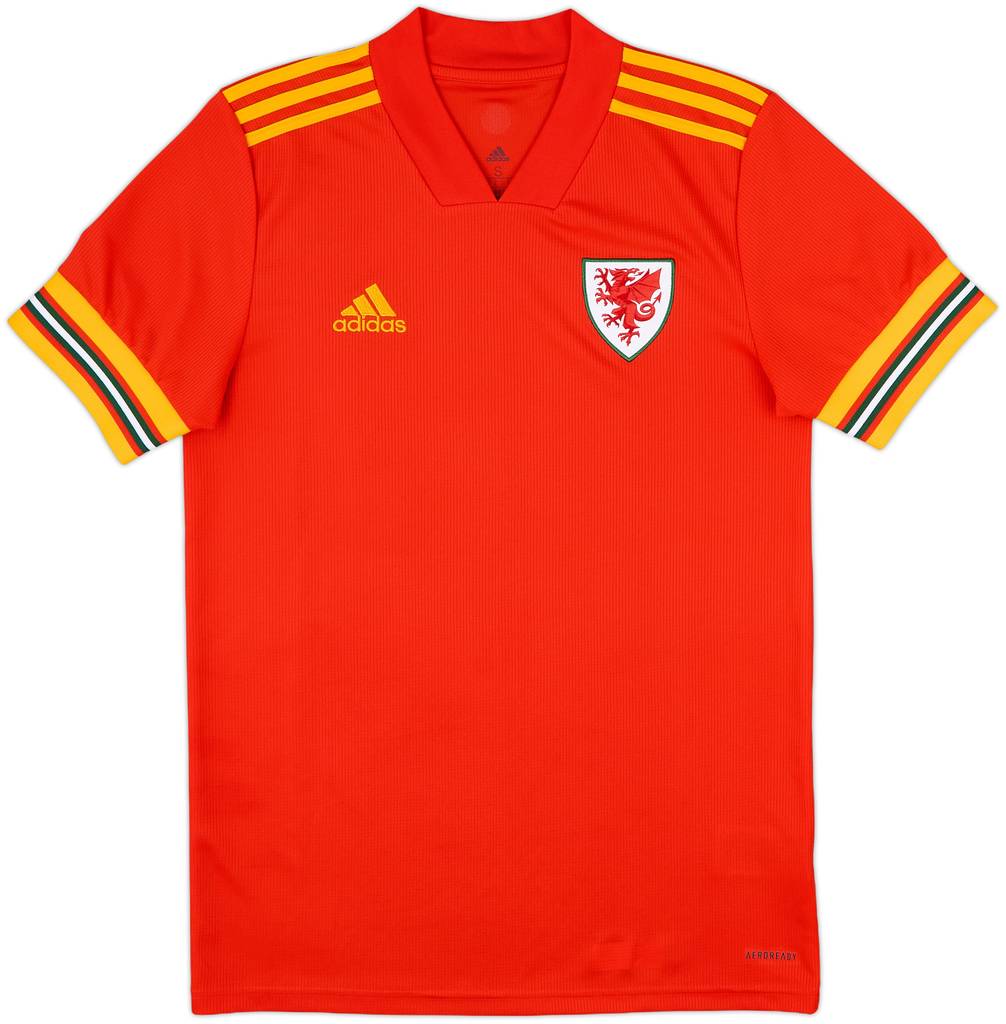 2020-21 Wales Home Shirt - 10/10 - (S)