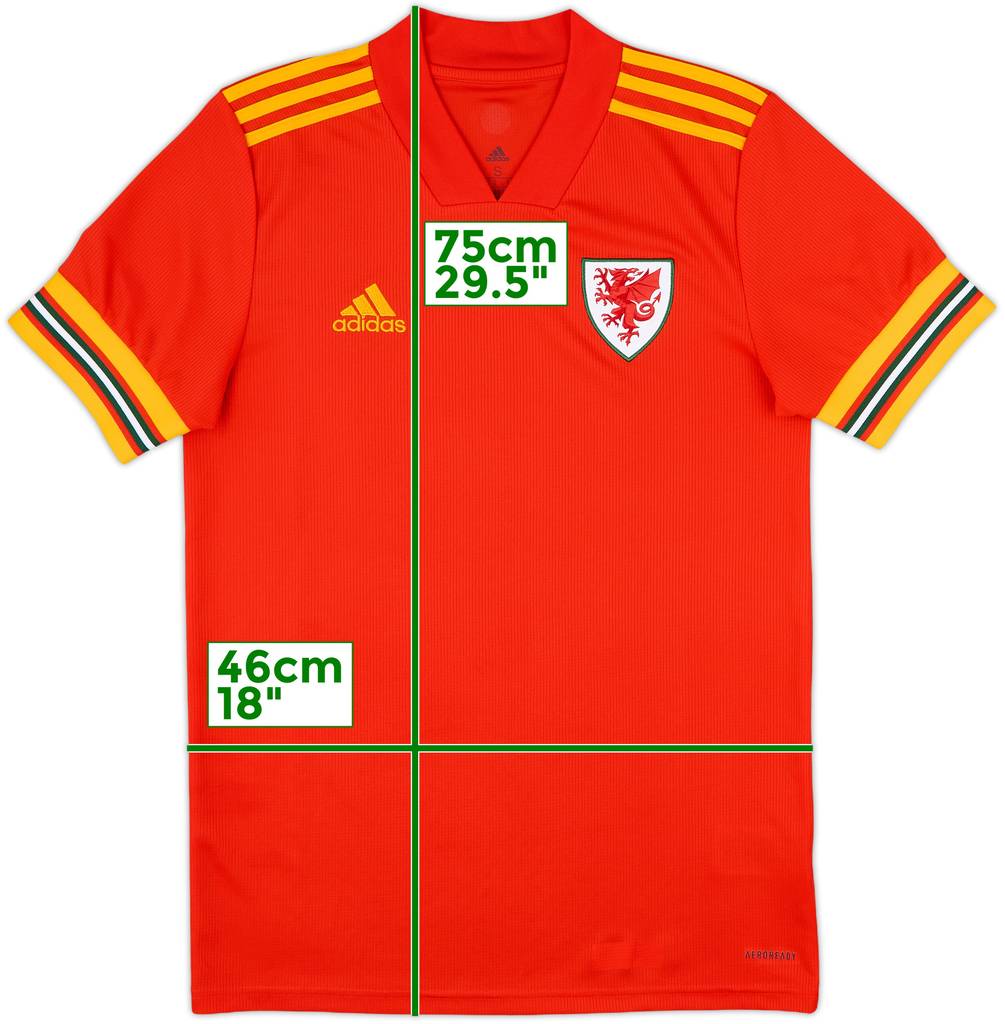 2020-21 Wales Home Shirt - 10/10 - (S)