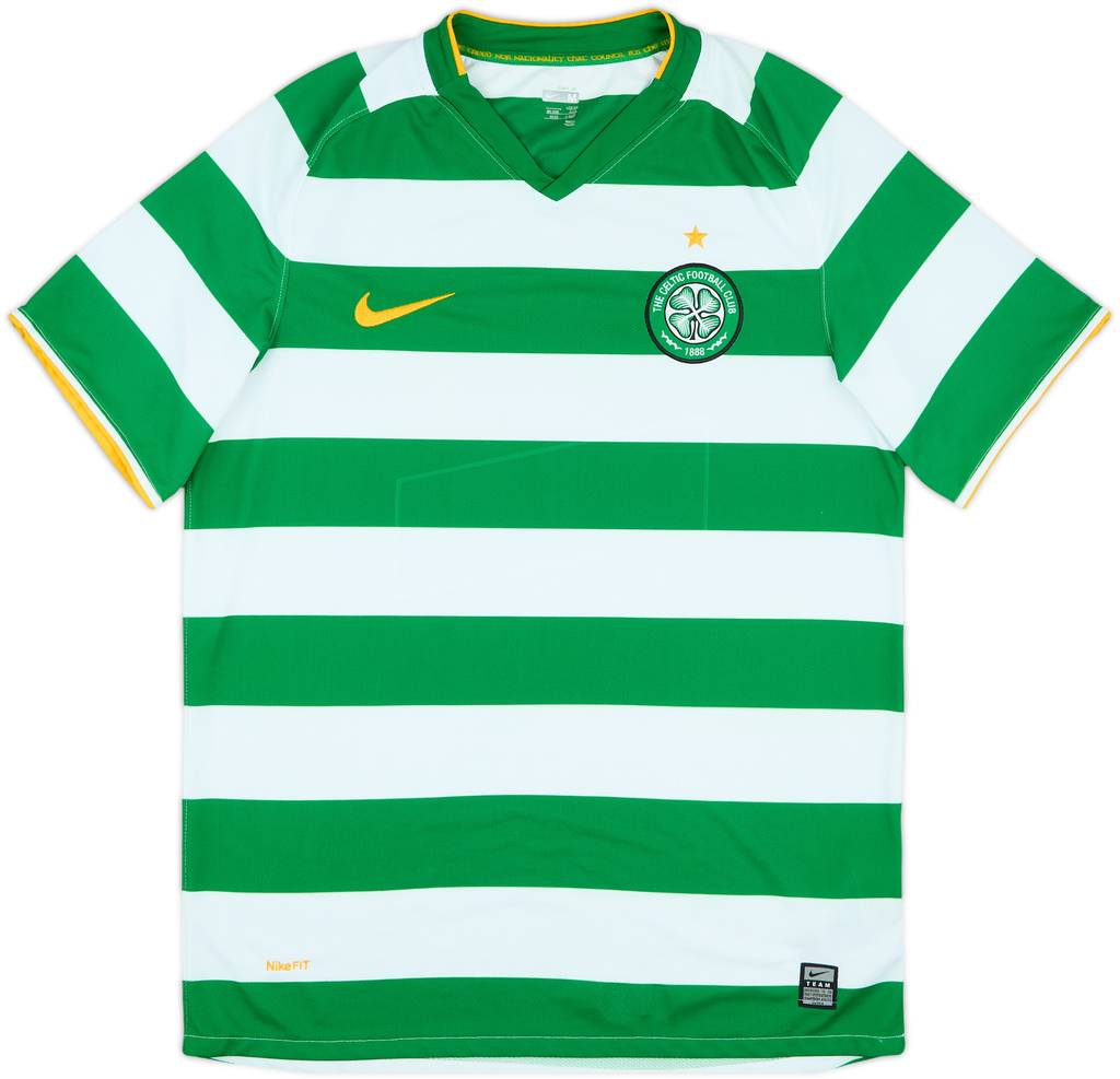 2009-10 Celtic Home Shirt - 4/10 - (M)