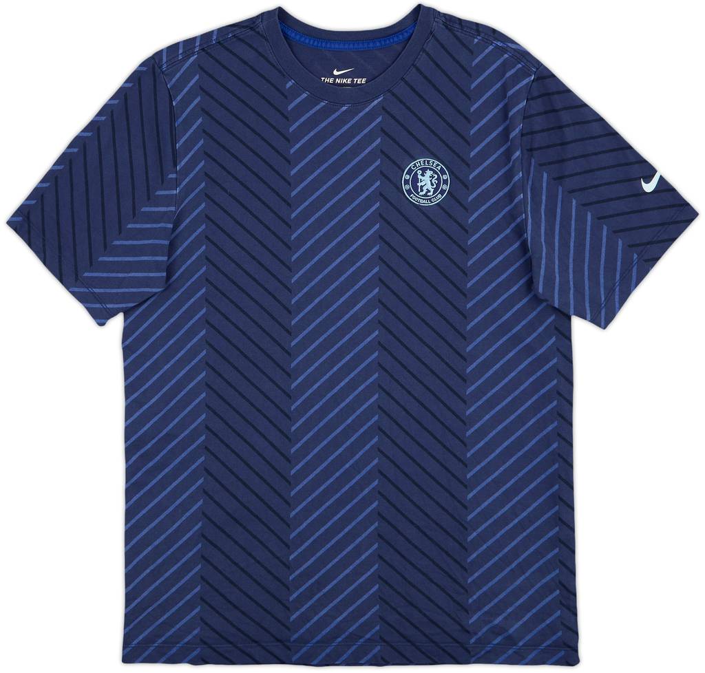 2020-21 Chelsea Nike Cotton Tee - 8/10 - (M)