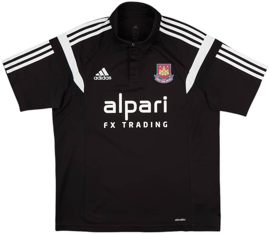 2014-15 West Ham United adidas Polo Shirt - 8/10 - (L)