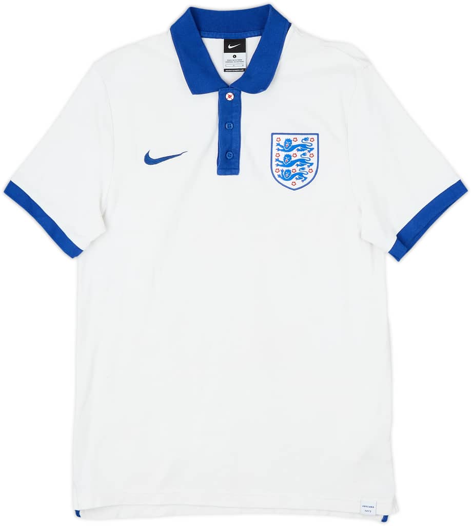 2016-18 England Nike Polo Shirt - 6/10 - (L)