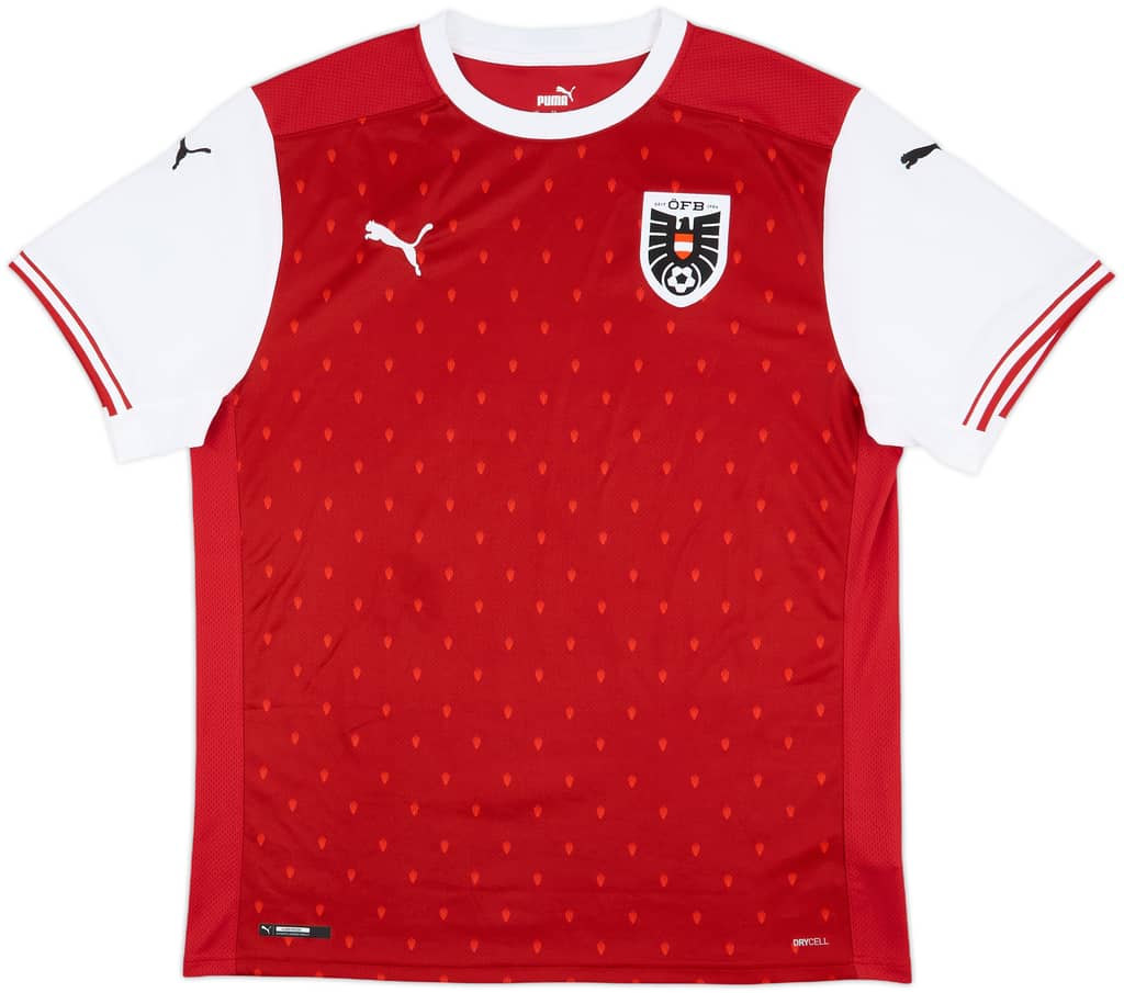 2020-22 Austria Home Shirt - 9/10 - (XL)