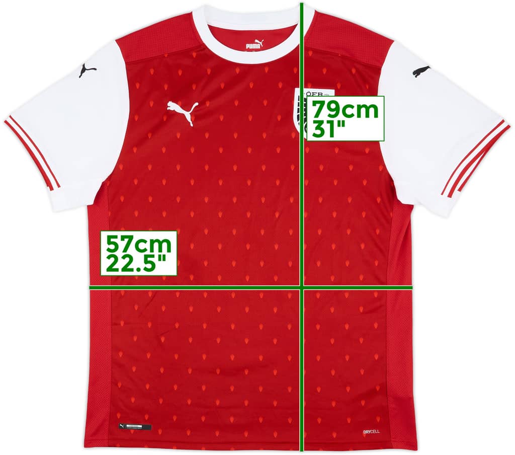 2020-22 Austria Home Shirt - 9/10 - (XL)