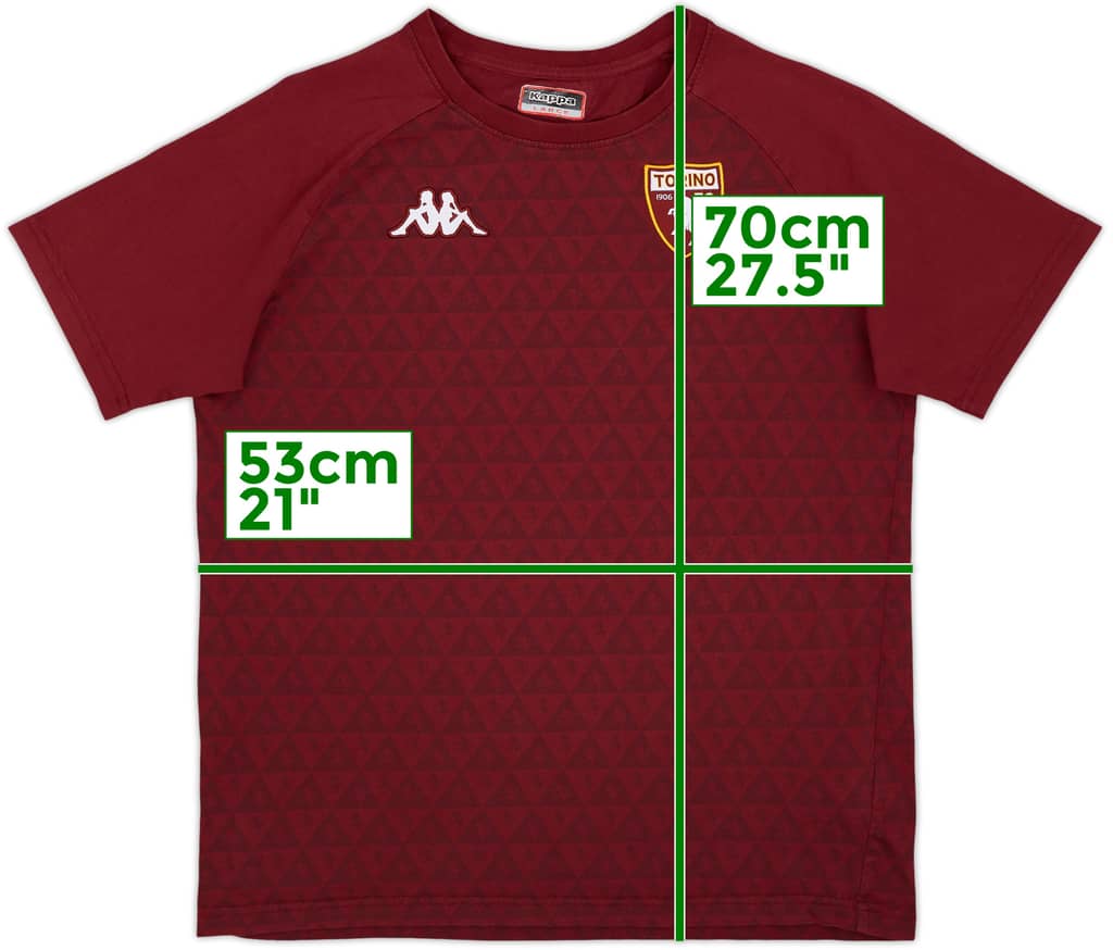 2018-19 Torino Kappa Cotton Tee - 8/10 - (L)