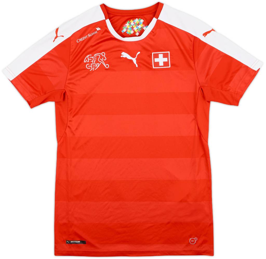 2016-17 Switzerland Home Shirt - 8/10 - (S)