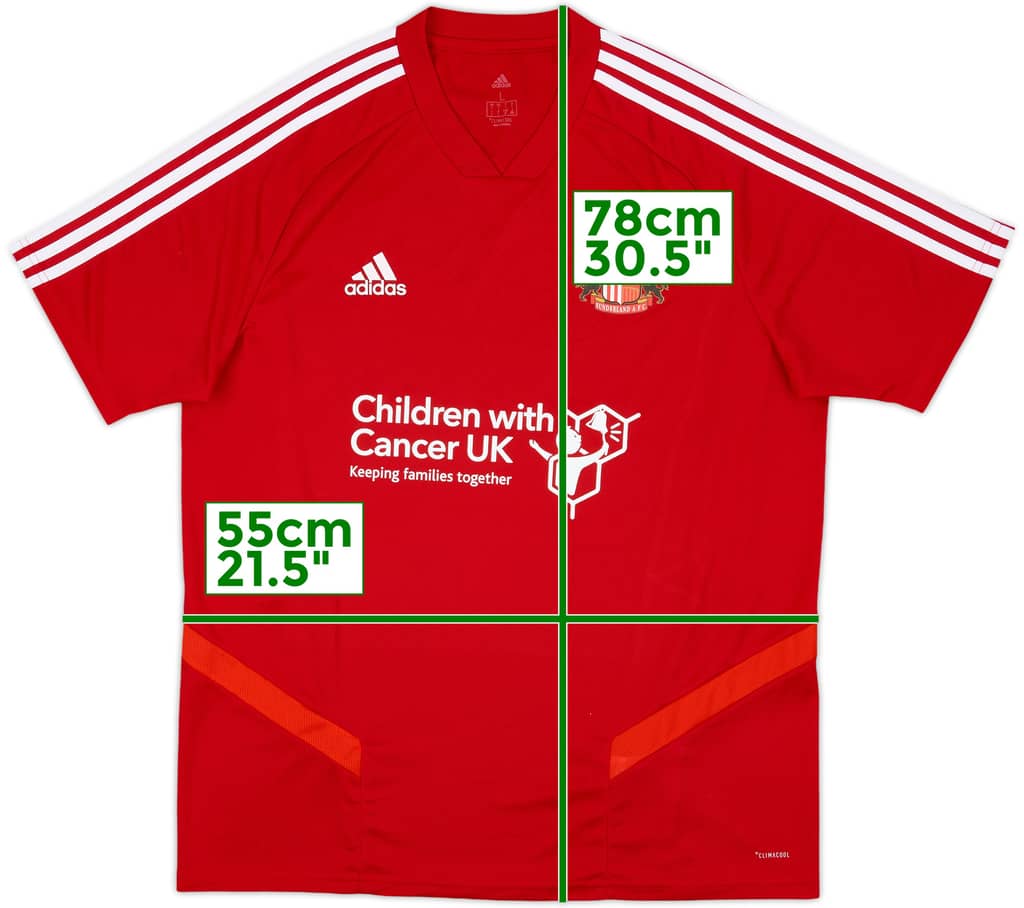 2019-20 Sunderland adidas Training Shirt - 10/10 - (L)