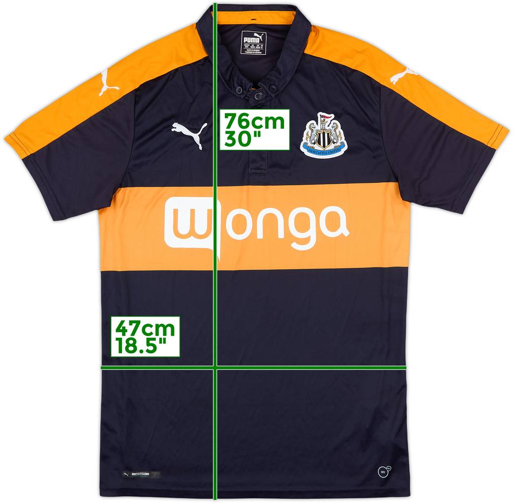 2016-17 Newcastle Away Shirt - 7/10 - (M)