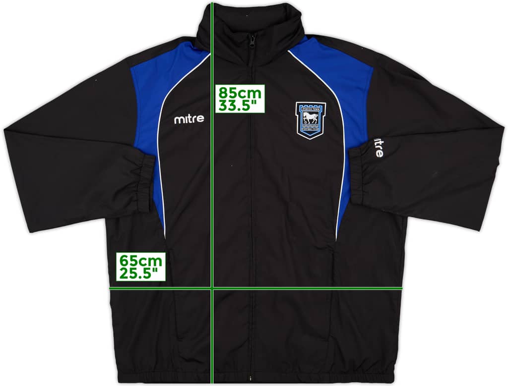 2007-08 Ipswich Mitre Track Jacket - 7/10 - (XL)
