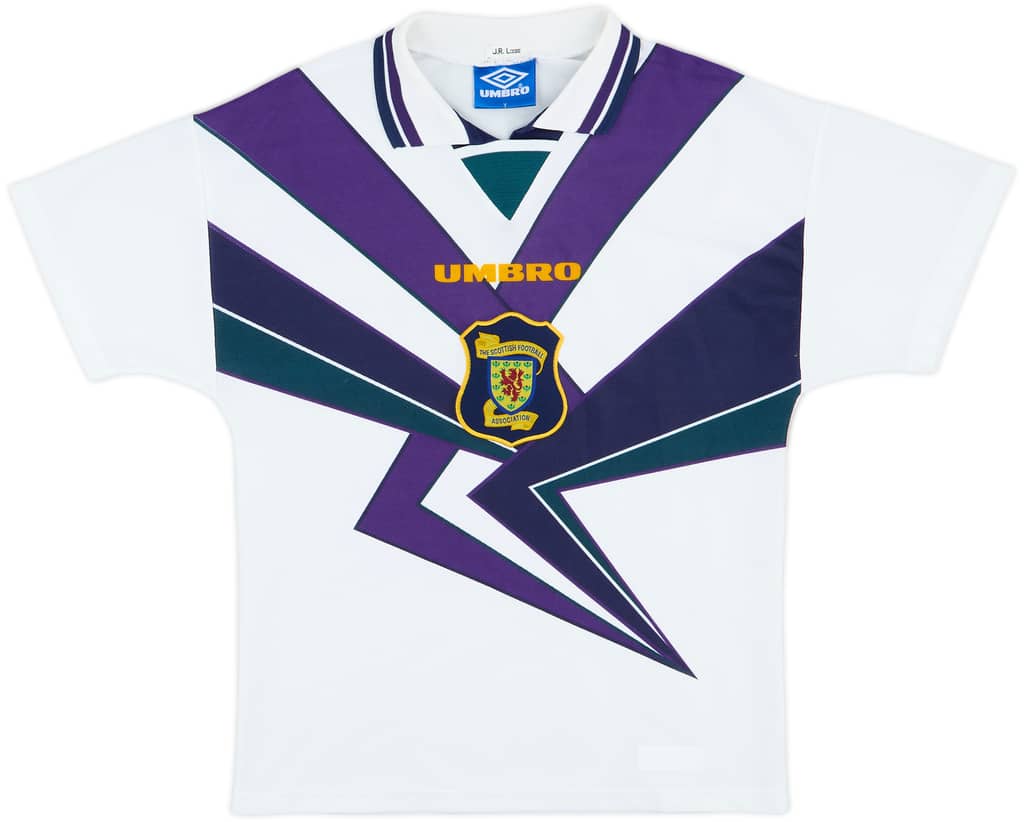 1995-96 Scotland Away Shirt - 9/10 - (Y)