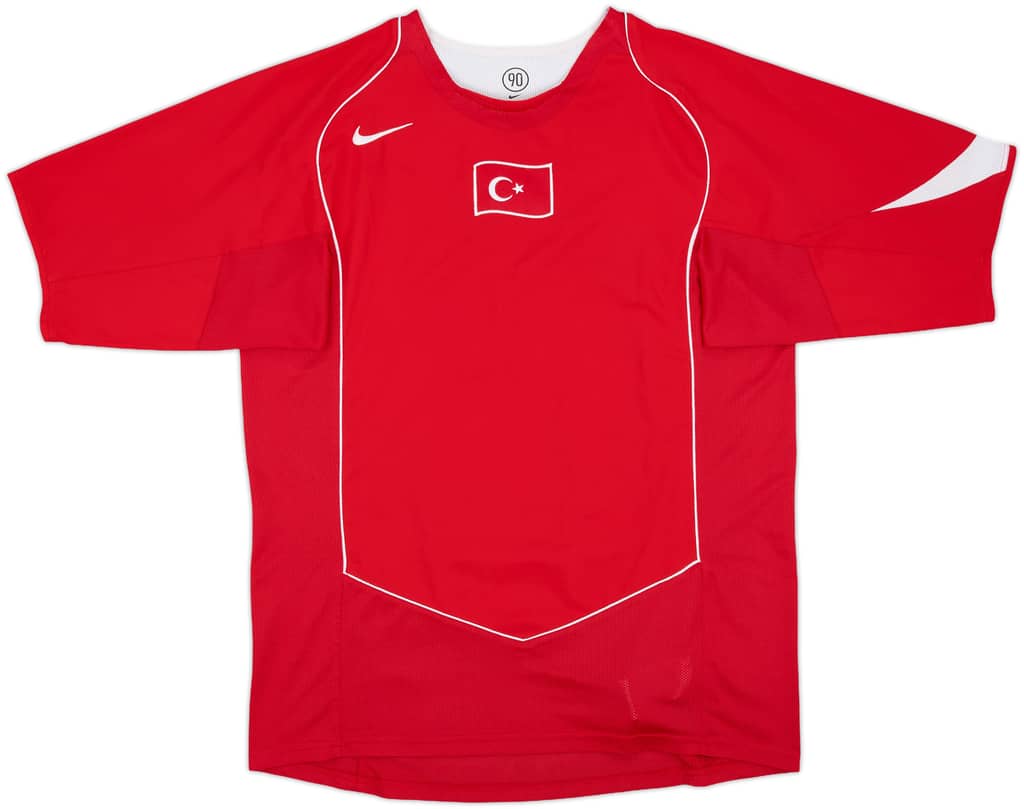 2004-06 Turkey Home Shirt - 10/10 - (L)