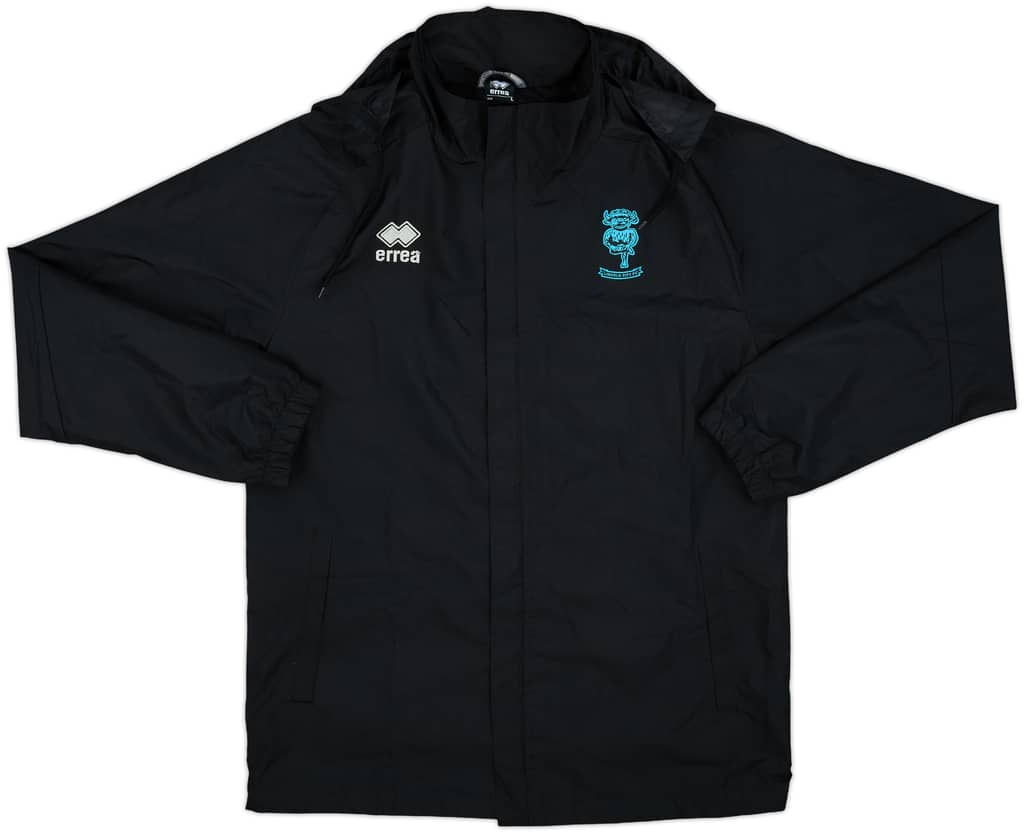 2016-17 Lincoln City Errea Hooded Rain Jacket - 8/10 - (L)