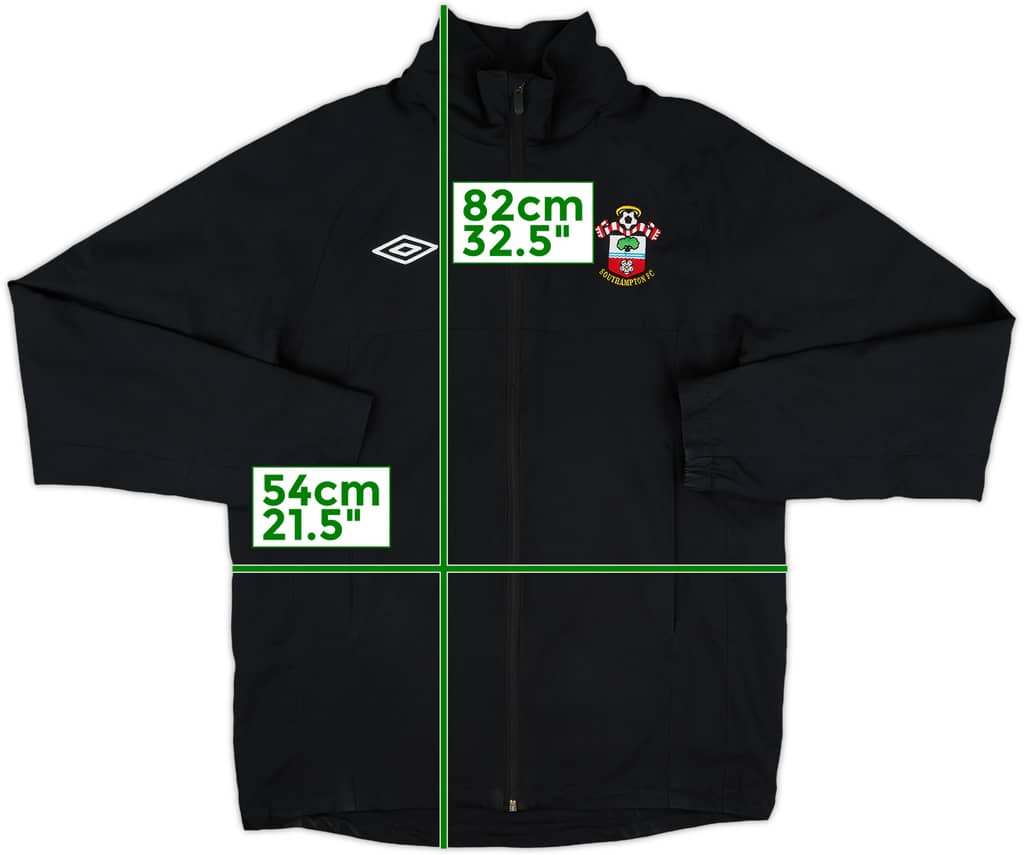 2012-13 Southampton Umbro Hooded Track Jacket - 8/10 - (S)