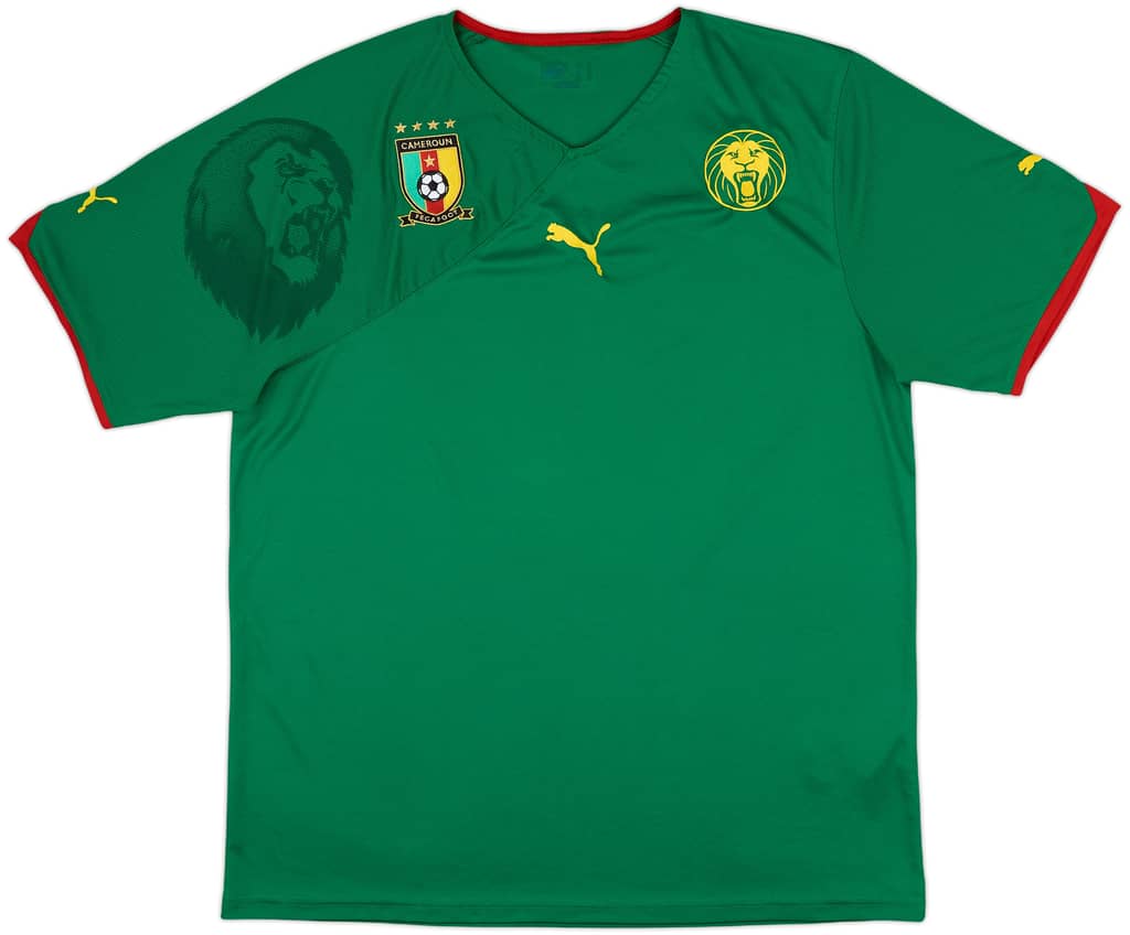 2010-11 Cameroon Home Shirt - 8/10 - (L)
