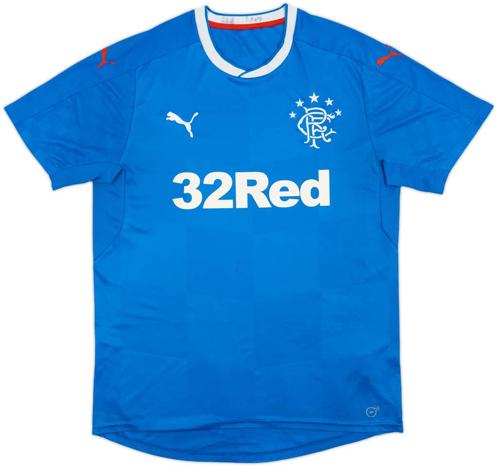 2016-18 Rangers Home Shirt - 6/10 - (M)