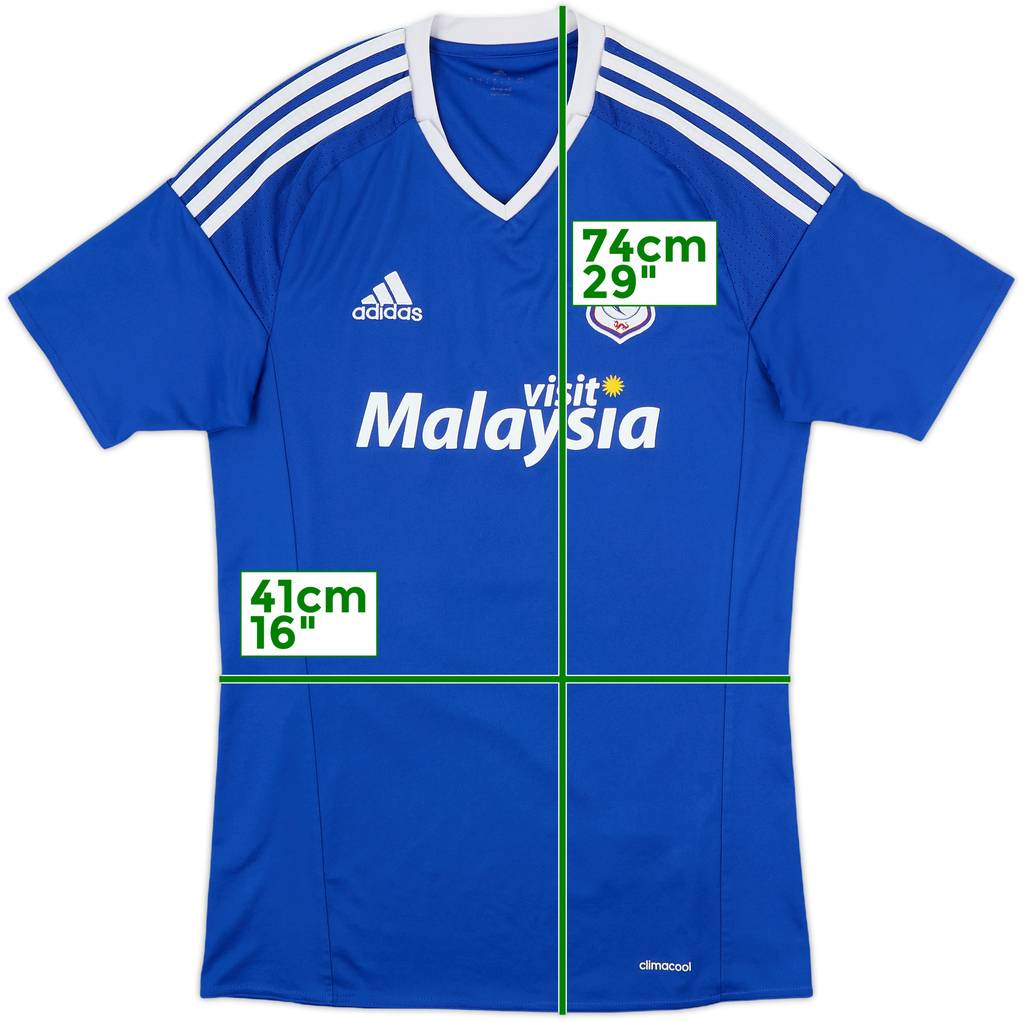 2016-17 Cardiff Home Shirt - 8/10 - (S)