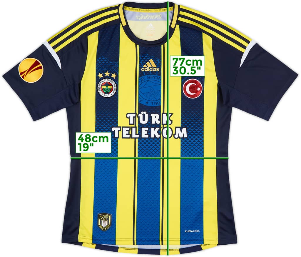 2012-13 Fenerbahce European Home Shirt - 9/10 - (M)