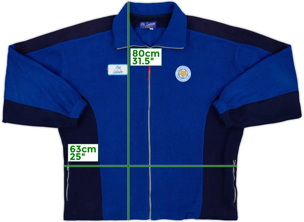 1998-00 Leicester City Fox Leisure Fleece Jacket - 8/10 - (XL)