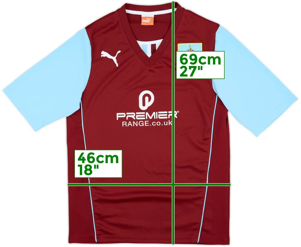 2013-14 Burnley Home Shirt - 8/10 - (M)