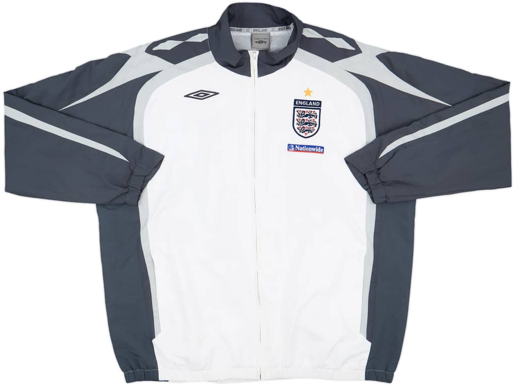 2007-09 England Umbro Track Jacket - 8/10 - (XXL)