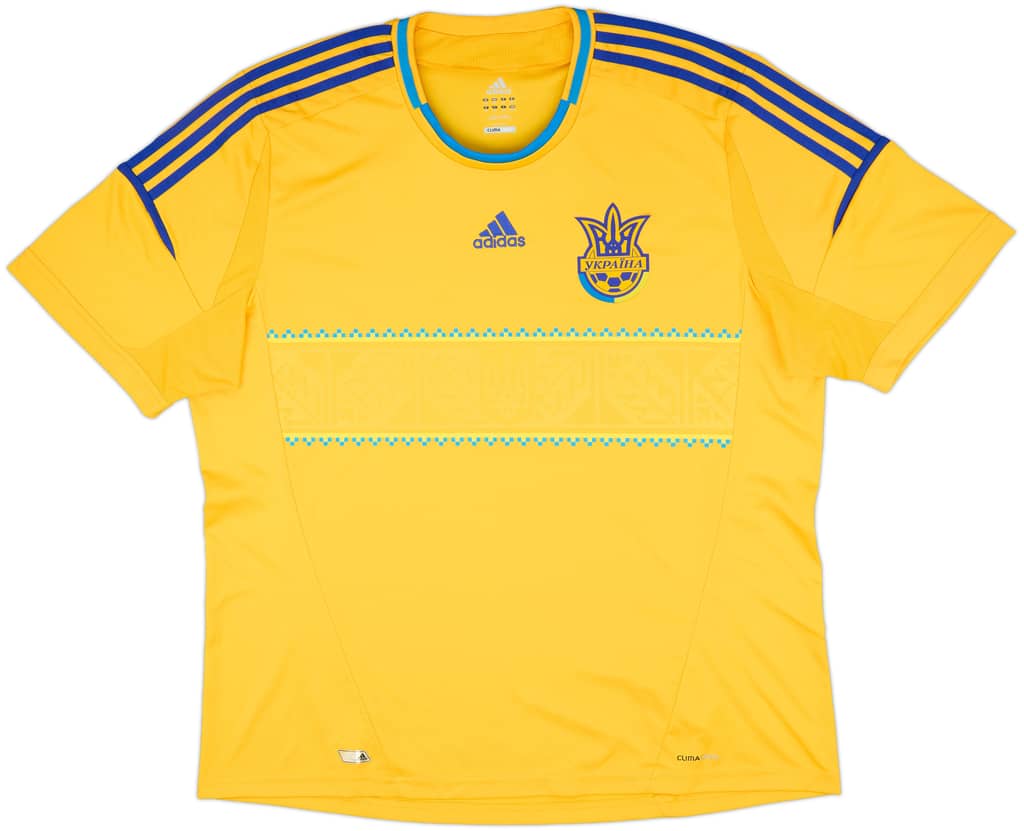 2011-13 Ukraine Home Shirt - 10/10 - (XXL)