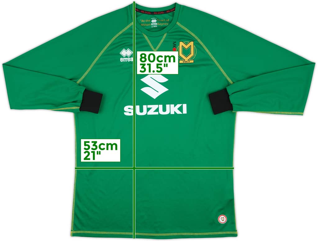 2016-17 MK Dons GK Shirt - 9/10 - (3XL)