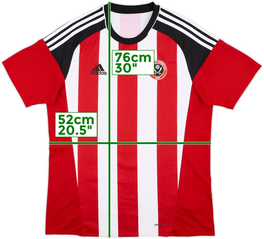 2016-17 Sheffield United Home Shirt - 9/10 - (L)